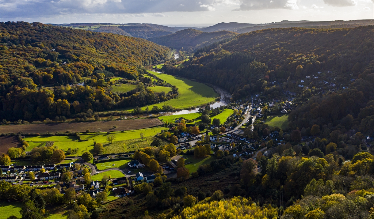 Llandogo from Duchess Ride