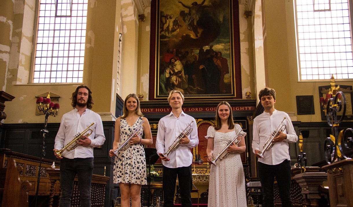 A photo of Trumpet Quintet FiveBy5