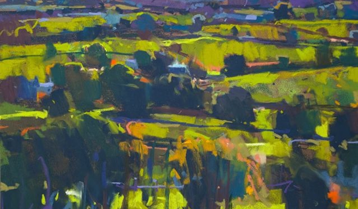Pastel Landscapes Painting