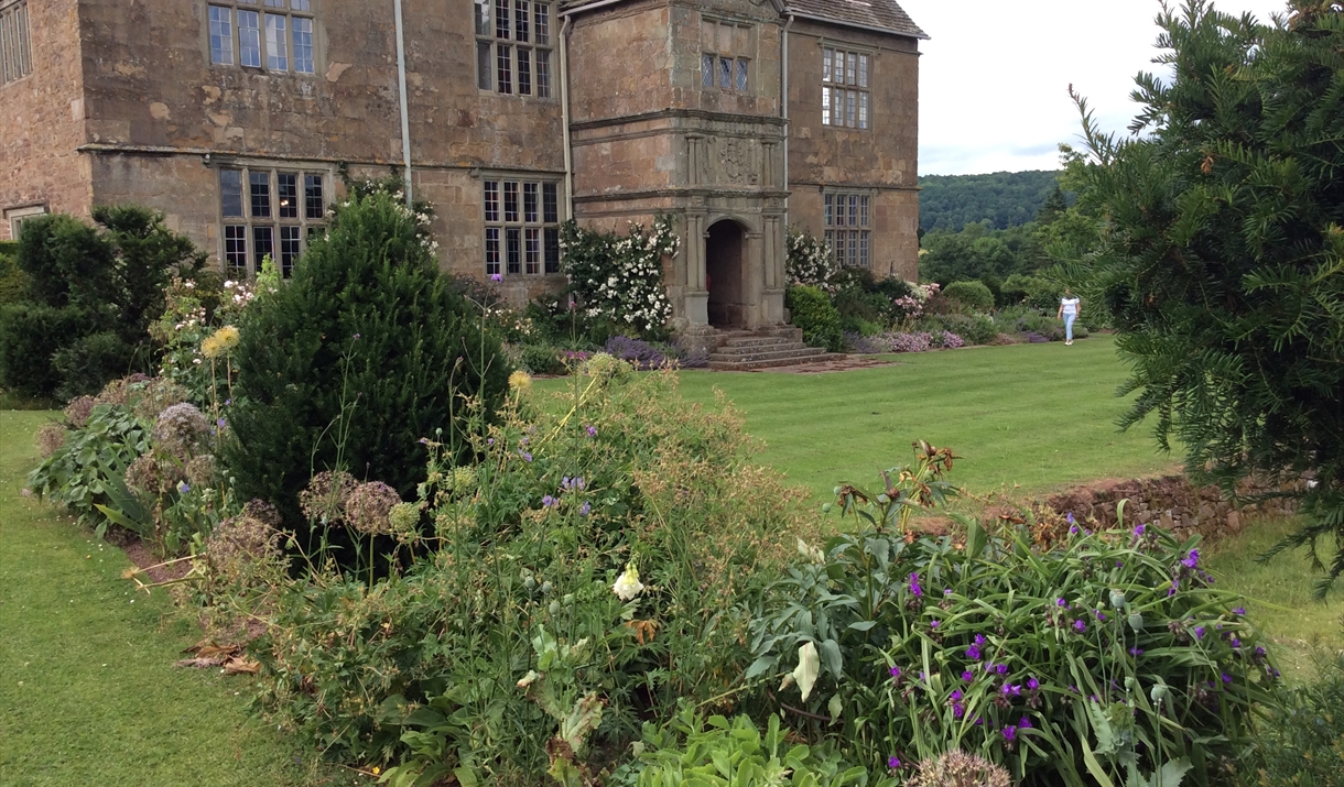 Treowen house and garden in monmouthshire