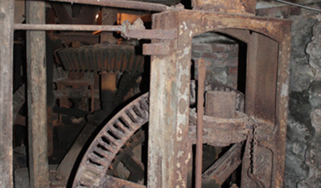 Machinery at Mathern MILL