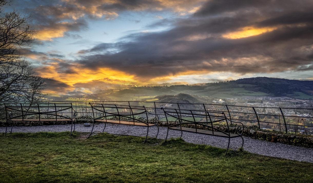 Kymin Round House - Surrounding area - Mike Henton - February 2023