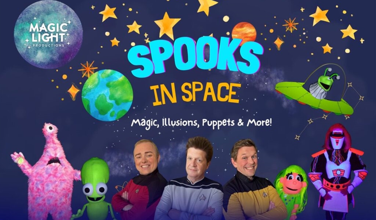 Spooks in Space - people and space aliens