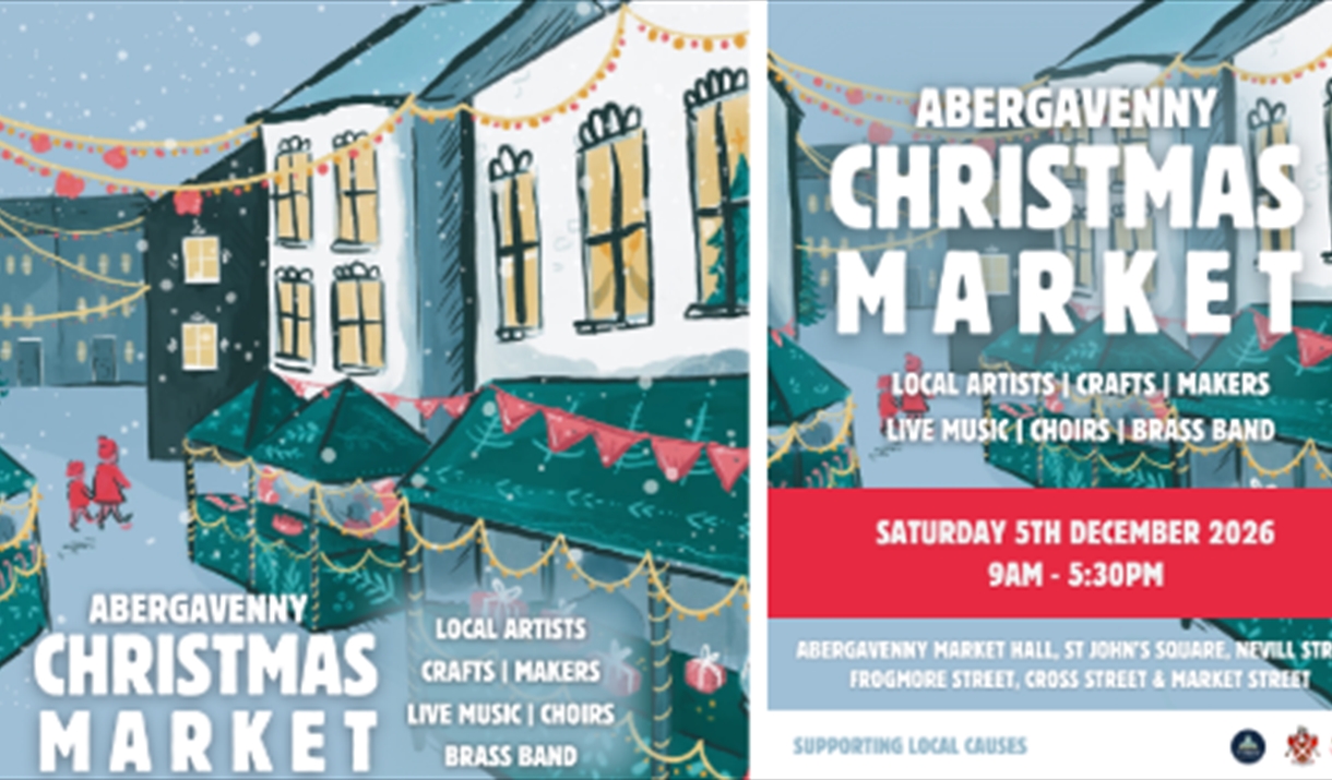 Abergavenny Christmas Market 5th dec 9 - 5:30