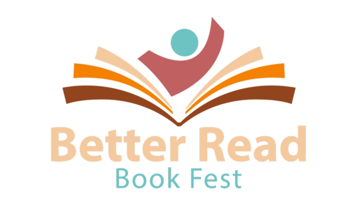 Better Read Book Festival logo - open book graphic