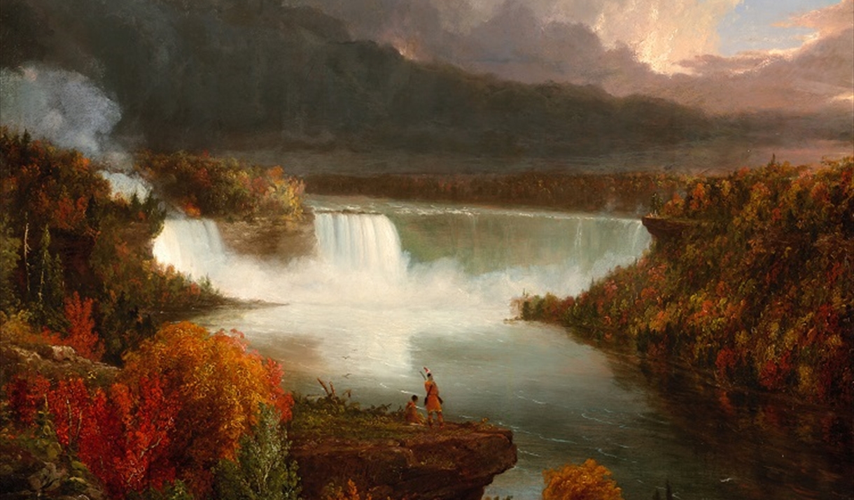 Cole Distant View of Niagara Falls