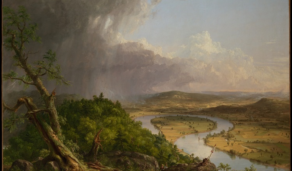View from Mount Holyoke &c The oxbow