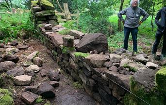 Build a dry stone wall at Humble by Nature Kate Humble's farm