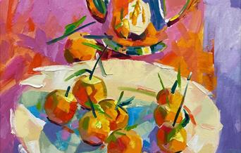 Alex Brown painting