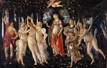 Botticelli-primavera, Uffizi Gallery