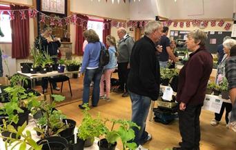 Busy Catbrook Plant sale 2022