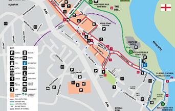 Chepstow Town Map