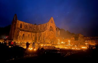 Fire Garden Abbey External