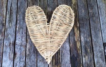 Weave a willow heart at Humble by Nature Kate Humble's farm