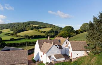 Llwyn Celyn from above