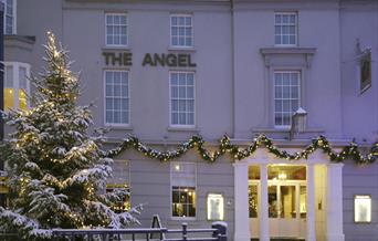 The Angel Hotel at Christmas