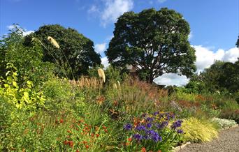 Round Garden September border