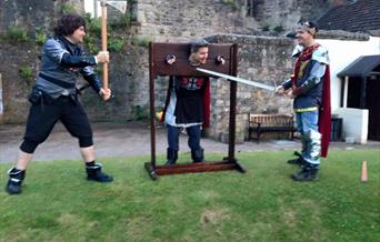 Stag do at Caldicot Castle