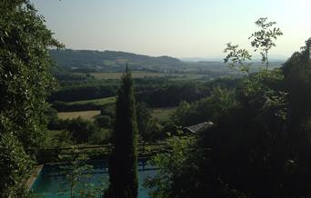 View from Caer Llan