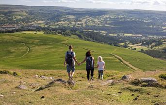 Walking down the Sugarloaf