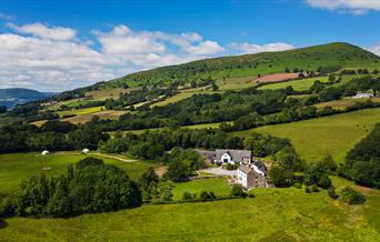 Wern-y-cwm aerial shot