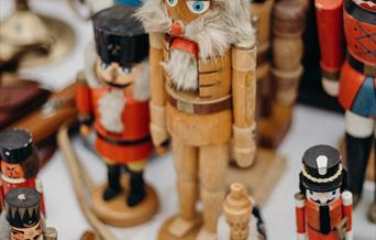 Christmas market stall