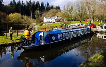 Lord  Raglan Trip Boat at Goytre Wharf