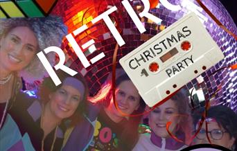 Retro Christmas Party Night