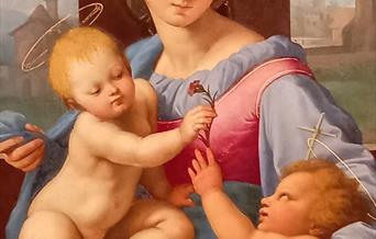 web Raphael The Garvagh Madonna  detail c1510-11