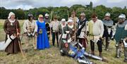 Image from Living History Camp Participants Previous Year's Festival