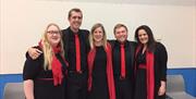 Isca Singers dressed smart for concert in Monmouthshire Usk