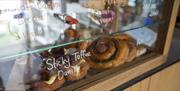 sticky toffee Danish