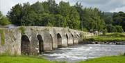 Usk Bridge over to Llanfoist