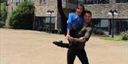 Strictly It Takes Two Host Janette Manrara and Aljaz Skorjanec appearing at Donaheys Celtic Manor