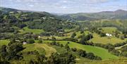 Views near Dinas Bran on Offa's Dyke