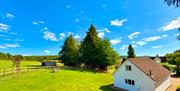 Holiday cottage in green countryside
