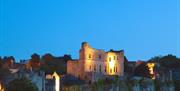 Chepstow Castle Night Shutterstock