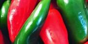 Chillies red and green