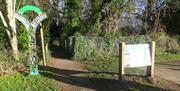 Piercefield entrance