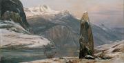 Dahl Winter at Sognefjord 1827