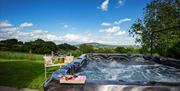 Farmhouse hot tub