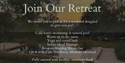 Winter Swim Retreat Info
