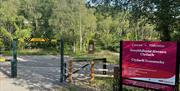 Entrance to Clydach Ironworks car park