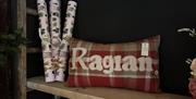 Handmade Raglan Cushion