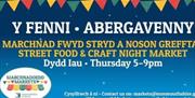 street food and craft night market thursday 5-9 abergavenny
