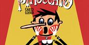 Colourful animated image of Pinocchio
