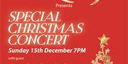 Poster for concert