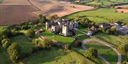 Raglan Castle from Virgin Balloons