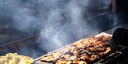 Creating atmosphere with fire and smoke at Mabon