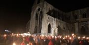 Tintern Torchlit Carol Service - Monmouthshire Cottages Credit